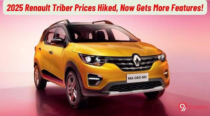 The Renault Triber Now Gets More Features Across All Variants!