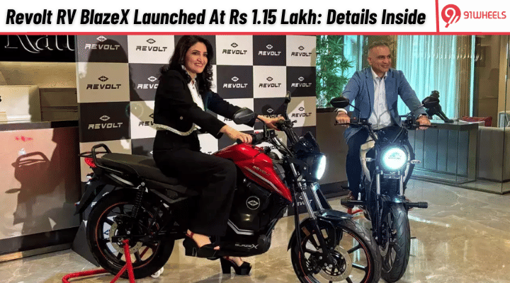 Revolt RV BlazeX Launched At Rs 1.15 Lakh: Details Inside Revolt RV BlazeX Launched At Rs 1.15 Lakh: Details Inside