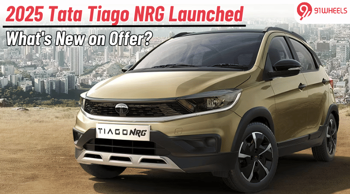 2025 Tata Tiago NRG Launched: What's New? 2025 Tata Tiago NRG Launched: What's New?