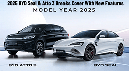 2025 BYD Atto 3 & Seal Launched, Gets Updated Features