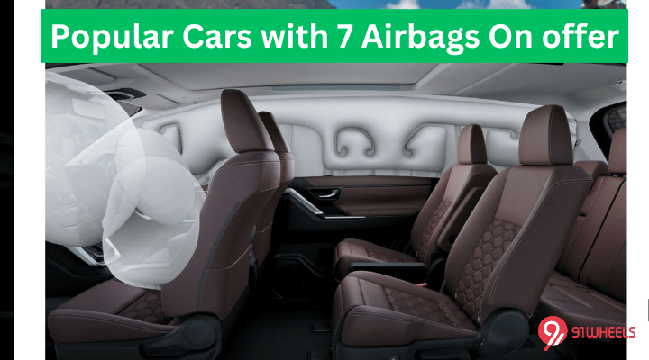 Popular Cars with 7 Airbags On offer Popular Cars with 7 Airbags On offer