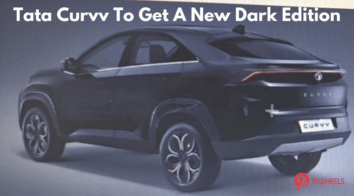 Tata Curvv Set To Get A Dark Edition - New Details Emerged