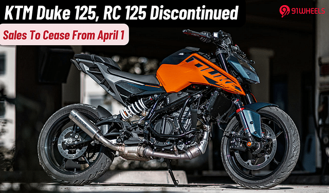 KTM Duke 125, RC 125 Discontinued; To Go Off Sales From April 1