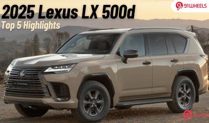2025 Lexus LX 500d: Top 5 Highlights You Need To Know 2025 Lexus LX 500d: Top 5 Highlights You Need To Know