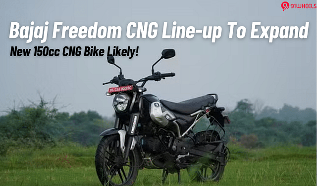 Bajaj Freedom 125 CNG Line-Up To Expand; New 150cc CNG Bike Likely