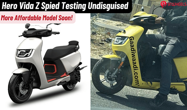 Hero Vida Z Spied Testing Undisguised- More Affordable Option Soon?