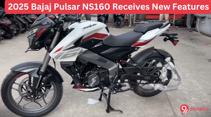 2025 Bajaj Pulsar NS160 Receives New Features - Details! 2025 Bajaj Pulsar NS160 Receives New Features - Details!
