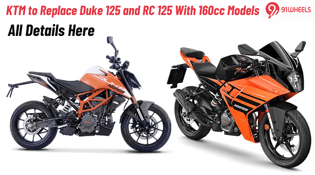 KTM to Replace Duke 125 and RC 125 With 160cc Models: Details