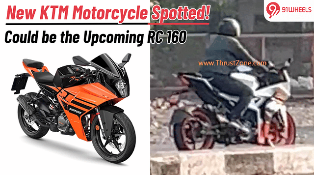 New KTM Motorcycle Spotted; Could be the Upcoming RC 160