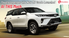 Toyota Legender 4X4 New Manual Transmission Grade Launched: Details Toyota Legender 4X4 New Manual Transmission Grade Launched: Details