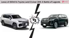 Lexus LX 500d vs Toyota Land Cruiser 300: A Battle of Legends