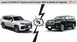 Lexus LX 500d vs Toyota Land Cruiser 300: A Battle of Legends