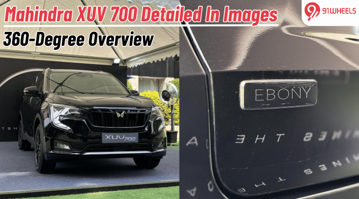 Mahindra XUV 700 Ebony Edition Detailed In Images: Complete 360-Degree Overview Mahindra XUV 700 Ebony Edition Detailed In Images: Complete 360-Degree Overview