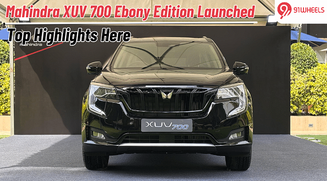 Mahindra XUV 700 Ebony Edition Launched: Top Highlights Here