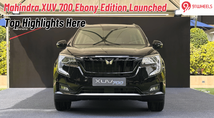 Mahindra XUV 700 Ebony Edition Launched: Top Highlights Here Mahindra XUV 700 Ebony Edition Launched: Top Highlights Here