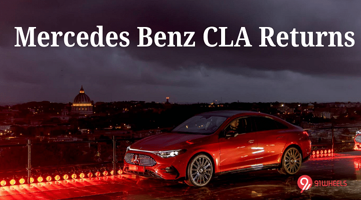 Mercedes Benz CLA Returns - Both Electric and Hybrid Will Be Available