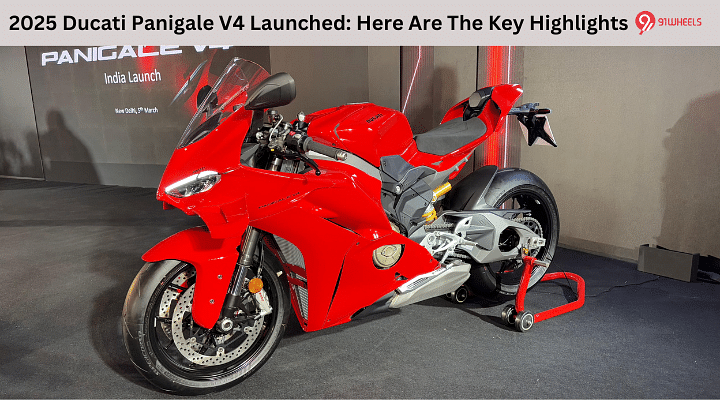 2025 Ducati Panigale V4 Launched: Here Are The Key Highlights