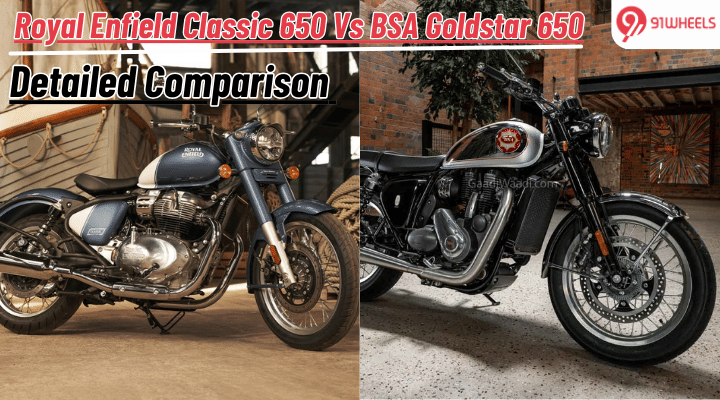 Royal Enfield Classic 650 Vs BSA Goldstar 650: Detailed Comparison Royal Enfield Classic 650 Vs BSA Goldstar 650: Detailed Comparison