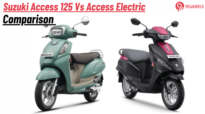Suzuki Access 125 Vs Access Electric: Key Differences Explained Suzuki Access 125 Vs Access Electric: Key Differences Explained