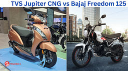 TVS Jupiter CNG vs Bajaj Freedom 125 - Most Fuel Efficient Options