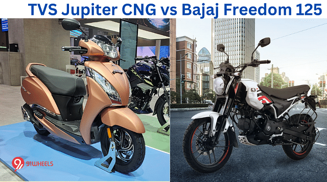 TVS Jupiter CNG vs Bajaj Freedom 125 - Most Fuel Efficient Options