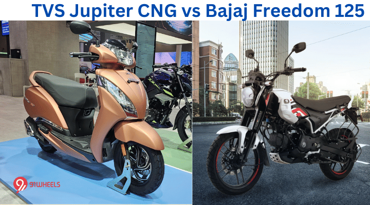TVS Jupiter CNG vs Bajaj Freedom 125 - Most Fuel Efficient Options TVS Jupiter CNG vs Bajaj Freedom 125 - Most Fuel Efficient Options