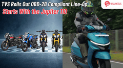 TVS Motor Company Rolls Out OBD-2B Compliant Line-up with the New TVS Jupiter 110 TVS Motor Company Rolls Out OBD-2B Compliant Line-up with the New TVS Jupiter 110