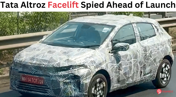 Tata Altroz Facelift Spied Ahead of Launch - Check Photos!