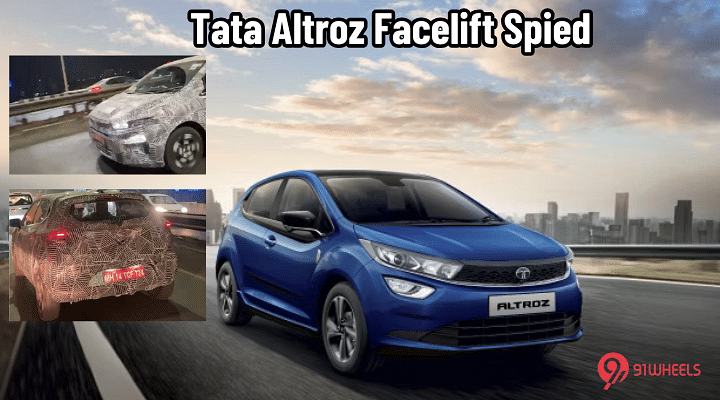 Tata Altroz Facelift Spied - Fresh Details Observed