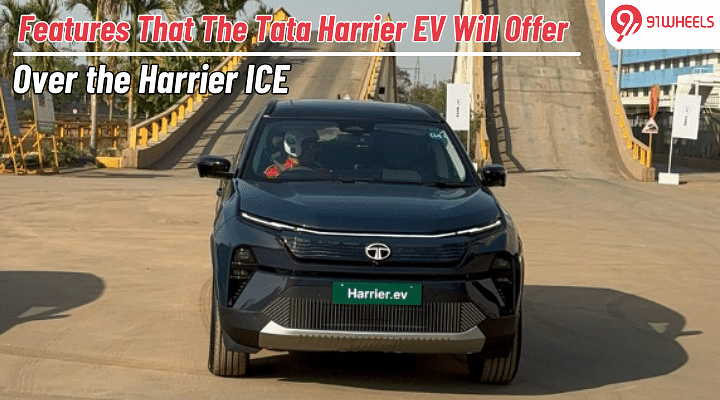 Features That The Tata Harrier EV Will Offer Over the Harrier ICE: List Here Features That The Tata Harrier EV Will Offer Over the Harrier ICE: List Here