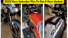 2025 Hero Splendor Plus Coming With Disc Brake, New Colours - Spy Shots