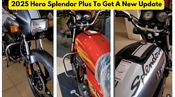 2025 Hero Splendor Plus Coming With Disc Brake, New Colours - Spy Shots