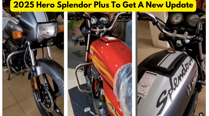 2025 Hero Splendor Plus Coming With Disc Brake, New Colours - Spy Shots