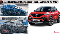 Renault Kiger Facelift Coming Soon - Here's Everything We Know!