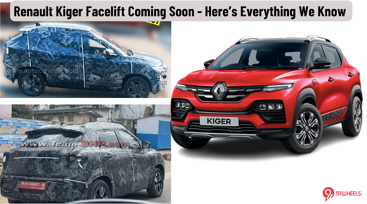 Renault Kiger Facelift Coming Soon - Here's Everything We Know!