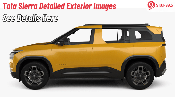 Tata Sierra Detailed Exterior Images: See Details Here