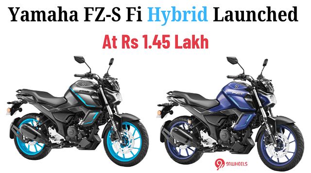 Yamaha FZ-S Fi Hybrid Launched At Rs 1.45 Lakh