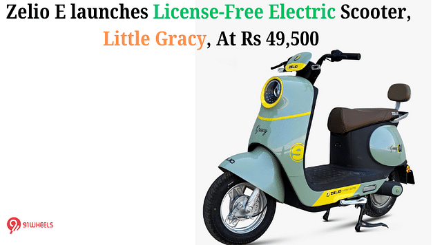 Zelio E launches License-Free Electric Scooter, Little Gracy, At Rs 49,500