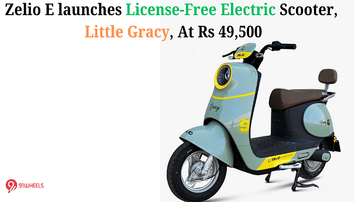 Zelio E launches License-Free Electric Scooter, Little Gracy, At Rs 49,500