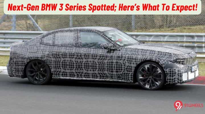 Next-Gen BMW 3 Series Spotted Testing Next-Gen BMW 3 Series Spotted Testing