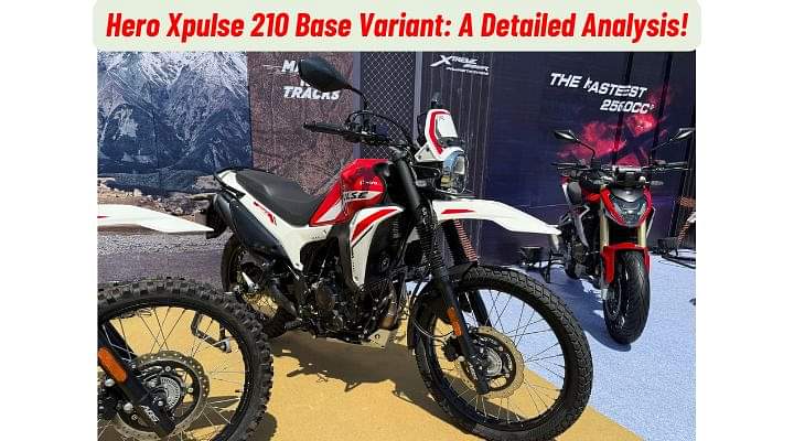 Hero Xpulse 210 Base: A Detailed Analysis! Hero Xpulse 210 Base: A Detailed Analysis!