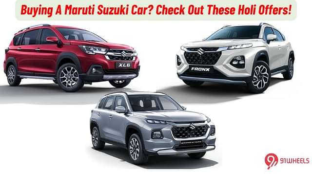 Buying A Maruti Suzuki Car? Check Out These Holi Offers Now!