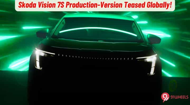 Skoda Vision 7S Production Version Teased! Skoda Vision 7S Production Version Teased!