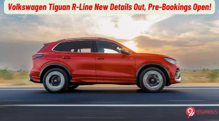 Volkswagen Tiguan R-Line Details Out, Pre-Bookings Open! Volkswagen Tiguan R-Line Details Out, Pre-Bookings Open!