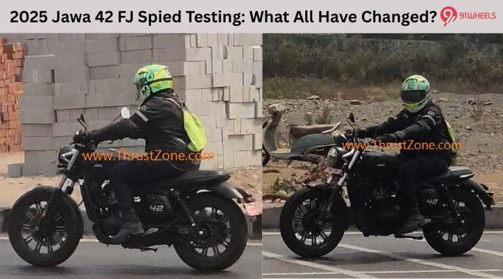 2025 Jawa 42 FJ Spied Testing: What All Have Changed?