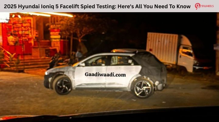 2025 Hyundai Ioniq 5 Facelift Spied Testing: Here's All You Need To Know