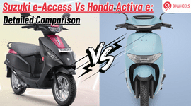Suzuki e-Access Vs Honda Activa e: Detailed Comparison