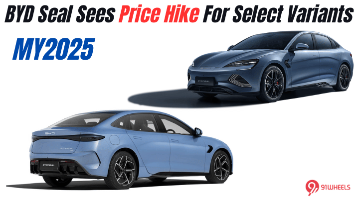2025 BYD Seal Sees Price Hike For Select Variants; Base Price Unchanged 2025 BYD Seal Sees Price Hike For Select Variants; Base Price Unchanged