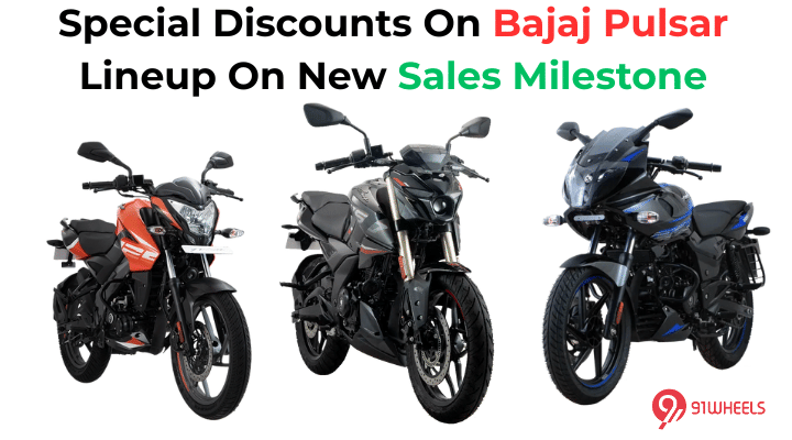 Special Discounts On Bajaj Pulsar Lineup - 2 Cr Sales Milestone