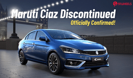 End Of An Era: Maruti Ciaz Officially Discontinued!